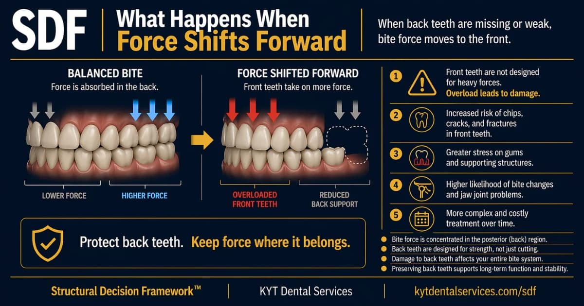 What Happens When Force Shifts Forward diagram